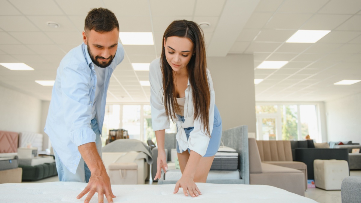 Coppia testa materasso